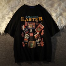 Adorable Coffee Easter Crewneck shirt,Cute bunny easter design,Easter Coffee Shi - £33.13 GBP
