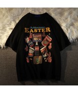 Adorable Coffee Easter Crewneck shirt,Cute bunny easter design,Easter Co... - £33.05 GBP