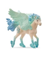 Schleich 70824 Realistic Stormy Unicorn Foal Collectible Bayala Toy, White - $39.13 CAD