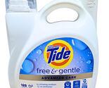 Tide Advanced Care Liquid Laundry Detergent Free &amp; Gentle 154 Ounce 125 ... - $37.64