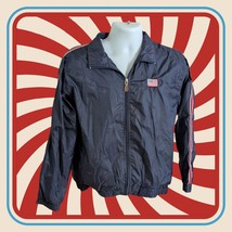 Vintage Lavon Retro Red White Blue Nylon Zipper Windbreaker Jacket Unise... - $170.88 MXN