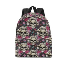 Marilyn Monroe Legends skulls Leisure Canvas Backpack Sport GYM Travel Daypack - £19.76 GBP