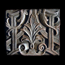 Gothic European Tile Plaque Relief Ornament Replica Reproduction - £42.71 GBP