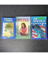 Abeka 5th Grade Readers Lot of 3 Adventures in Nature, Rosa, Of America 1 - £9.14 GBP