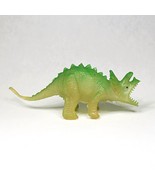 Triceratops 5.5&quot; Dinosaur Figure Vintage 70s-80s Translucent Hong Kong S... - £15.43 GBP