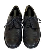 Cole Haan Black Leather Cap Toe Derby Dress Shoes 13M Men&#39;s Lace-Up Oxford - $54.99
