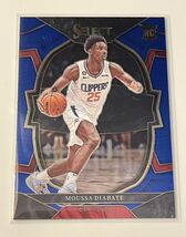 2022-23 Select Basketball Moussa Diabate RC - Concourse Retail Blue Silv... - $1.70