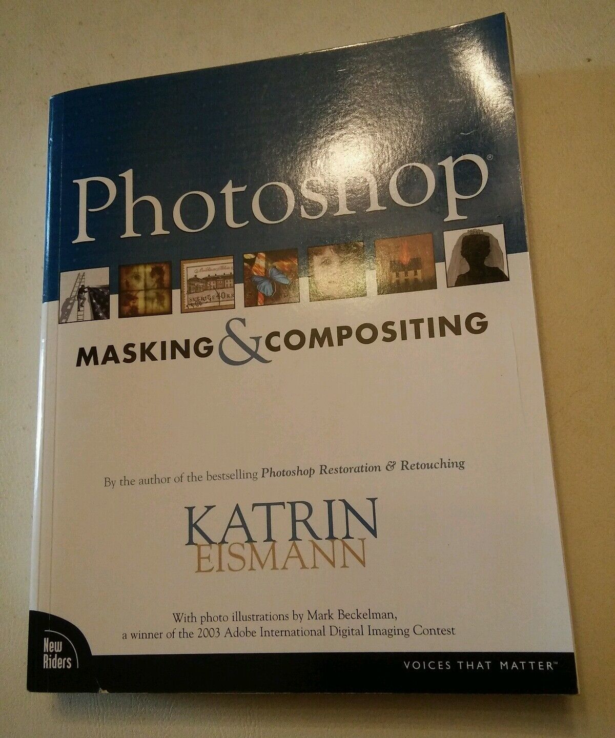 001 2005 Photoshop Masking &amp; Compositing New Riders Book Katrin Riemann - $9.99