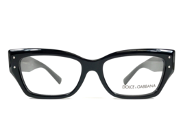 Dolce &amp; Gabbana Eyeglasses Frames DG3387 501 Black Cat Eye Full Rim 53-1... - $173.24