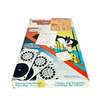 Vintage Talking View-Master Cartridges 3-D Tweety And Sylvester Looney Tunes - £15.54 GBP