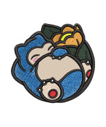 Embroidery Pattern Pokemon Snorlax Snooze - $6.93 CAD