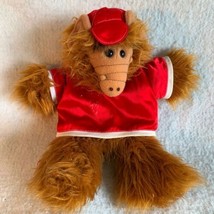 Alf Hand Puppet Burger King Vintage VTG 1988 Plush Orbiters 11&quot; Alien Life Form - $13.99