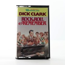 Dick Clark&#39;s Rock, Roll and Remember (Cassette Tape, 1983, CBS) BT 17213 TESTED - $3.88