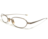 Oliver Peoples Minuta Occhiali Montature OP-645 BCH Lucido Oro Ovale 48-... - $168.47
