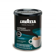 Lavazza Ground Coffee Decaffeinated 8 oz (PACKS OF 6) - £70.05 GBP