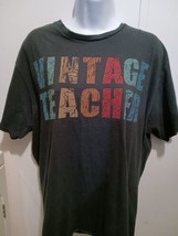 Vintage Teacher T Shirt Size L Large - $9.89
