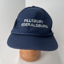 Pillsbury Hat Federalsburg Maryland Cap Adjustable Blue Vintage Bakery Y... - $23.17