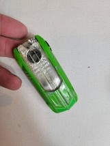 2000s Diecast Toy Car VTG Mattel Hot Wheels Whip Creamer Green - £7.12 GBP