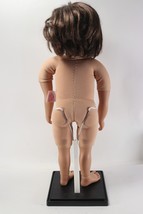 Vintage 2007 MY TWINN 23&quot; Inch Nude Poseable Doll Dark Brown Hair Red Br... - £92.18 GBP