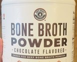 Left Coast Chocolate Grass Fed Beef Bone Broth Powder 2 lb exp 11/2026 - $37.39