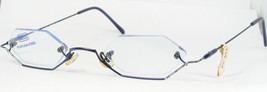 Vintage Safilo Team 7863/D M4M Blue Silver Unique Rare Eyeglasses 46-21-135mm - £90.90 GBP