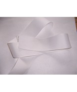 20 yds 1 1/2&quot; WIDTH WHITE GROSGRAIN RIBBON TRIM JACKETS, SUITS CRAFTS DECOR - £6.71 GBP