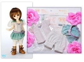 BJD 1/6 Volks Chibi Super Dollfie YoSD Grass Green Angel Balljointed Doll Outfit - $45.42