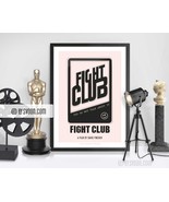 Fight Club Print, Alternative Movie Poster, Minimal Movie Art, Insomnia,... - $10.00+