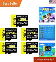 5-Pack A2 Pro Plus 256GB Cards - Read 160MB/s &amp; Trusted for Extreme Cond... - $116.99