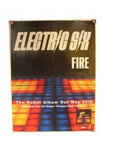 Electric Six Poster Promo Fire 6 - £14.02 GBP