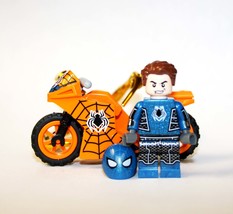 Fear-Itself Spider-Man Iron-Spider with Motorcycle Marvel Minifigure Collection  - £6.26 GBP