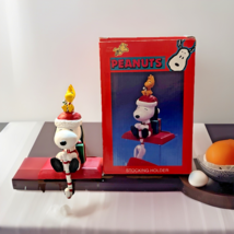 Peanuts Kurt Adler Snoopy &amp; Woodstock Christmas Stocking Holder - $24.75