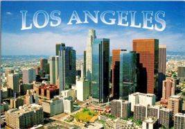 Postcard  California Los Angeles Largest City Western US Skyline View 6 x 4 ins. - £3.95 GBP