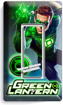 Green Lantern Superhero Earth Guardians Ring Single Gfci Light Switch Wall Decor - £7.39 GBP