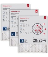 Honeywell Home 20X25X4 Merv 12, Ac, Actual Dimensions: 18.84 X 24.75 X 4... - £108.77 GBP