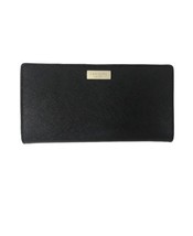 NWT New Kate Spade Laurel Way Stacy Wallet Black - MSRP WLRU2673 pursue bags  - £57.06 GBP