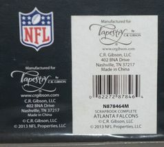 C R Gibson Tapestry N878464M NFL Atlanta Falcons Scrapbook image 8