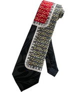 Steven Harris Mens Piano Pianist Keyboard Keys Jazz Music Necktie | Blac... - €23,61 EUR