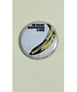 Vtg The Velvet Underground &amp; Nico Lapel Pin American Rock Band Worhol Ba... - $221.67 MXN