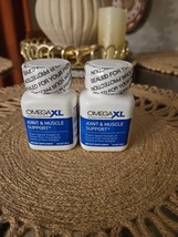 2 BOTTLES of OmegaXL Joint Pain Relief - Omega 3 - 60 caps by Great HealthWorks - £46.90 GBP