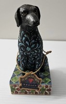 Jim Shore Dog Figurine Heartwood Creek &quot;Licorice&quot; Black Lab  2005 Enesco... - £21.68 GBP