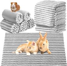 5 Pcs Waterproof Guinea Pig Fleece Bedding Blankets Absorbent Guinea Pig... - $33.65