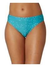 O&#39;NEILL Women&#39;s Aqua Polka Dot Stretch Mid-Rise Sandys Bikini Bottom S New - £11.63 GBP