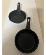 2 PACK - Cast Iron Skillet 3.5 &quot; - £11.75 GBP