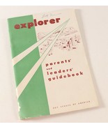 Vintage 1958 Explorer Parent Leader Guidebook Boy Scouts of America BSA ... - $15.81 CAD