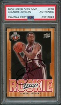 2008 Upper Deck MVP #230 DeAndre Jordan Signed Card AUTO PSA Slabbed - £47.95 GBP