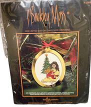 2000 Limited Edition Christmas Ornament Cross Stitch Kit P Buckley Moss ... - $18.50