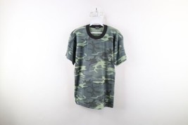 Vintage 90s Streetwear Mens Medium Faded Camouflage Short Sleeve T-Shirt... - £35.52 GBP