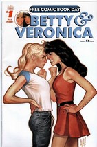 VINTAGE 2017 Betty and Veronica #1 Archie Comics FCBD Adam Hughes GGA - £11.83 GBP