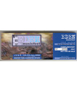 EDEN FESTIVAL Tragically Hip Live The Cure Bush Sloan Mosport 1996 Ticke... - $9.75